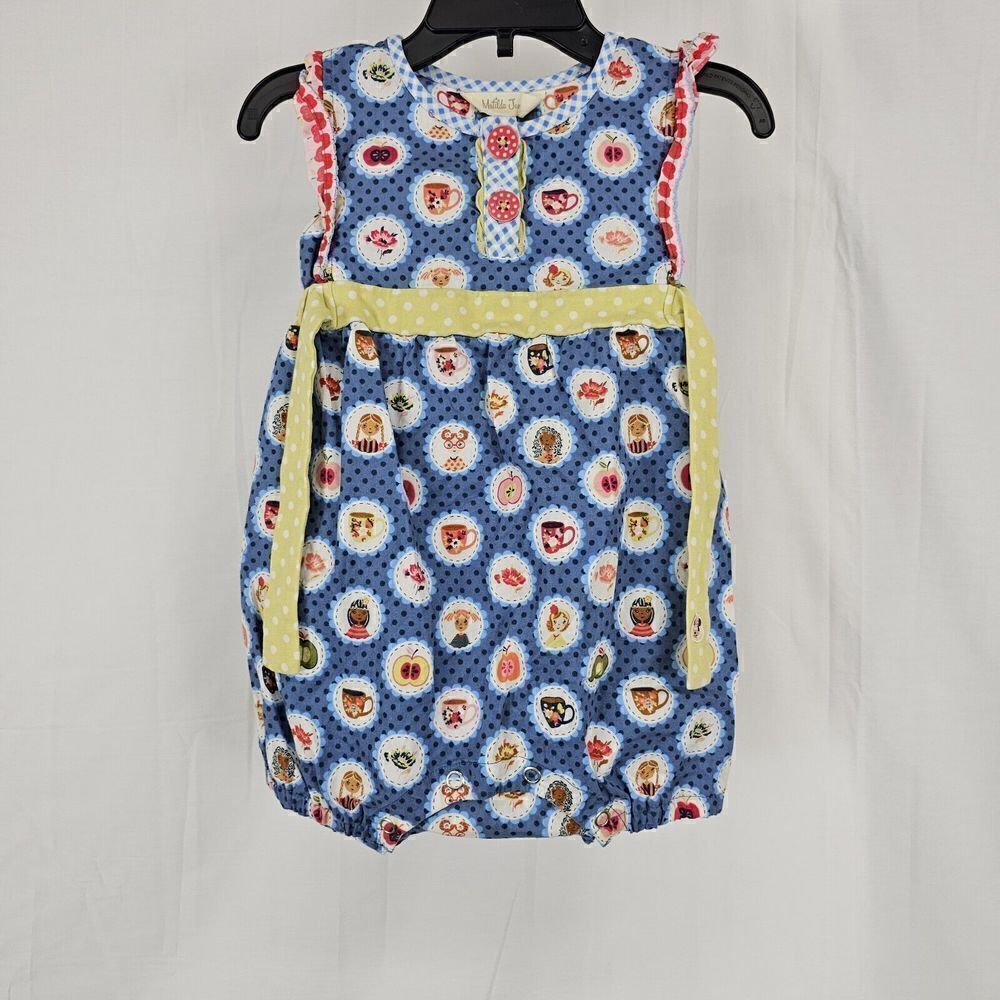 Matilda Jane Adventure Begins Teacher’s Pet Romper 18-24 Months EUC